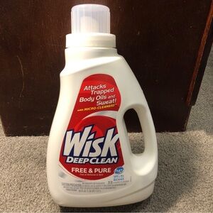 Wisk Deep Clean Free & Pure Laundry Detergent HE 33 Loads 50oz